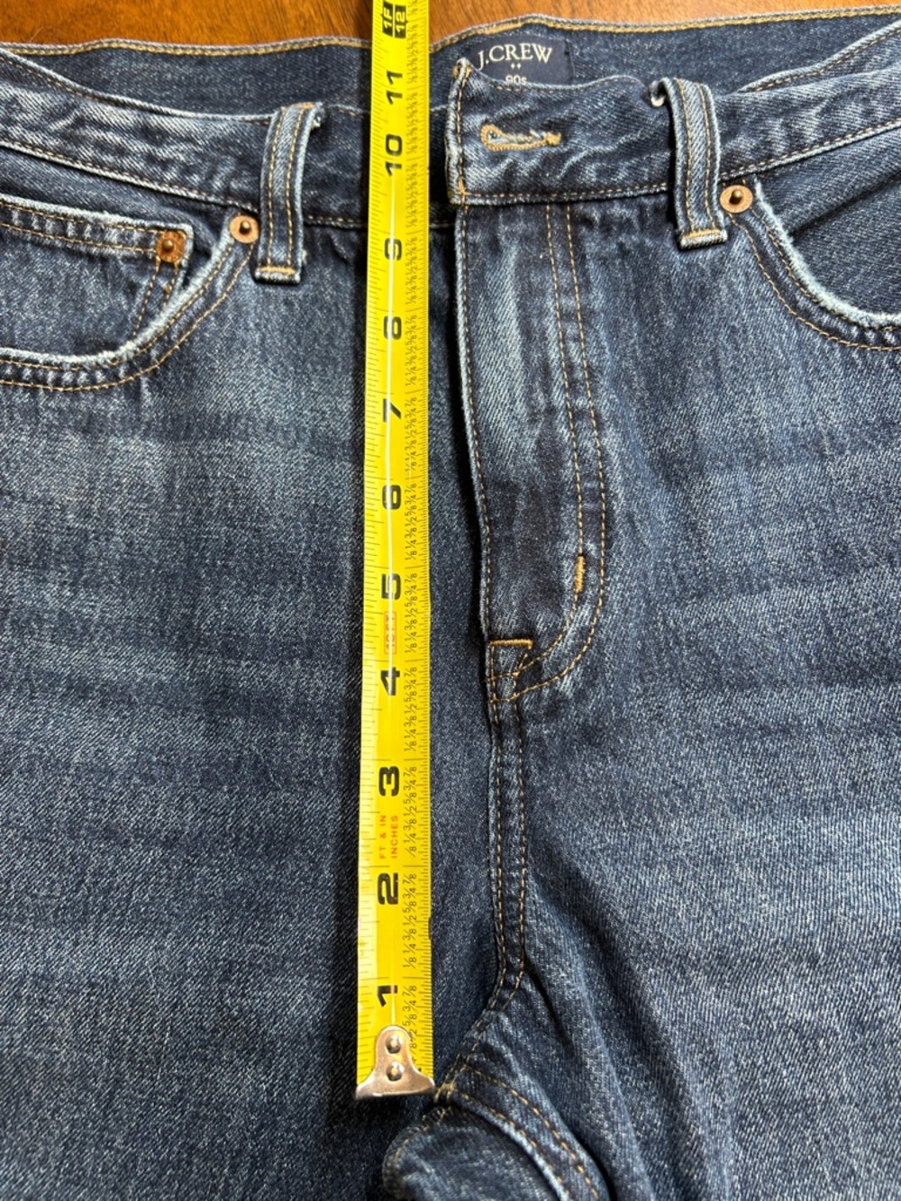 J. Crew Dark Blue 90s Vintage Baggy Jeans - Picture 7 of 10